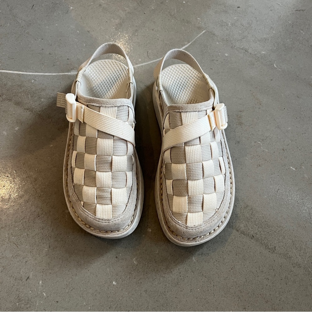 Chaco Canyon Woven Clog Sandstone W7